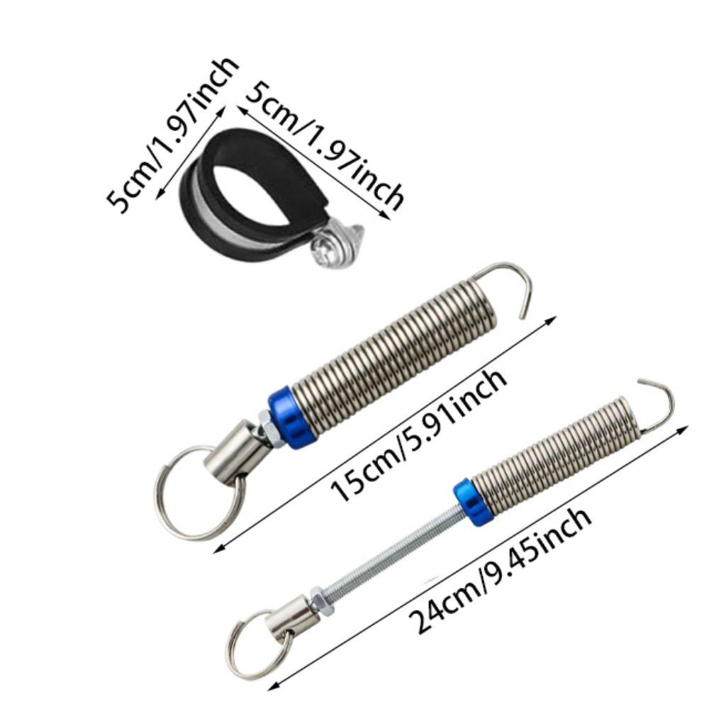 2/4Pcs Clamp Car Boot Lid Lifting Spring Adjustable Trunk Lifter  Trunk Lid Automatically Open