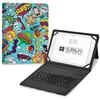 SUBBLIM CUSTODIA Tablet KEYTAB Pro BT Trendy Comic