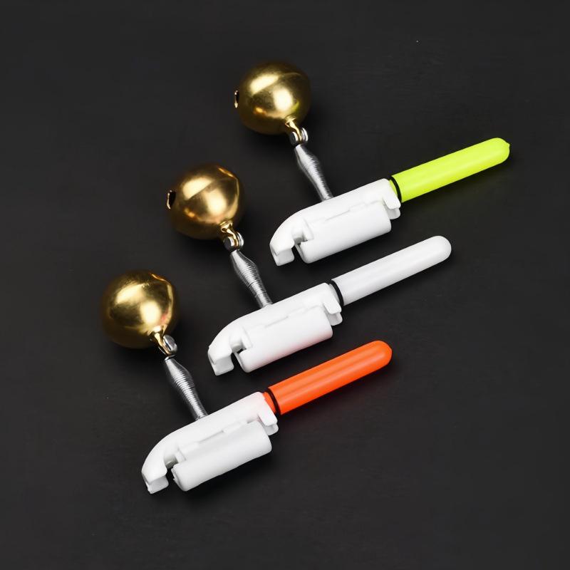 1/2Pcs Electronic Fishing Light Stick Rod Bell Luminous Fishing Float Led Usb Charge Fish Bite Alarm Tackle