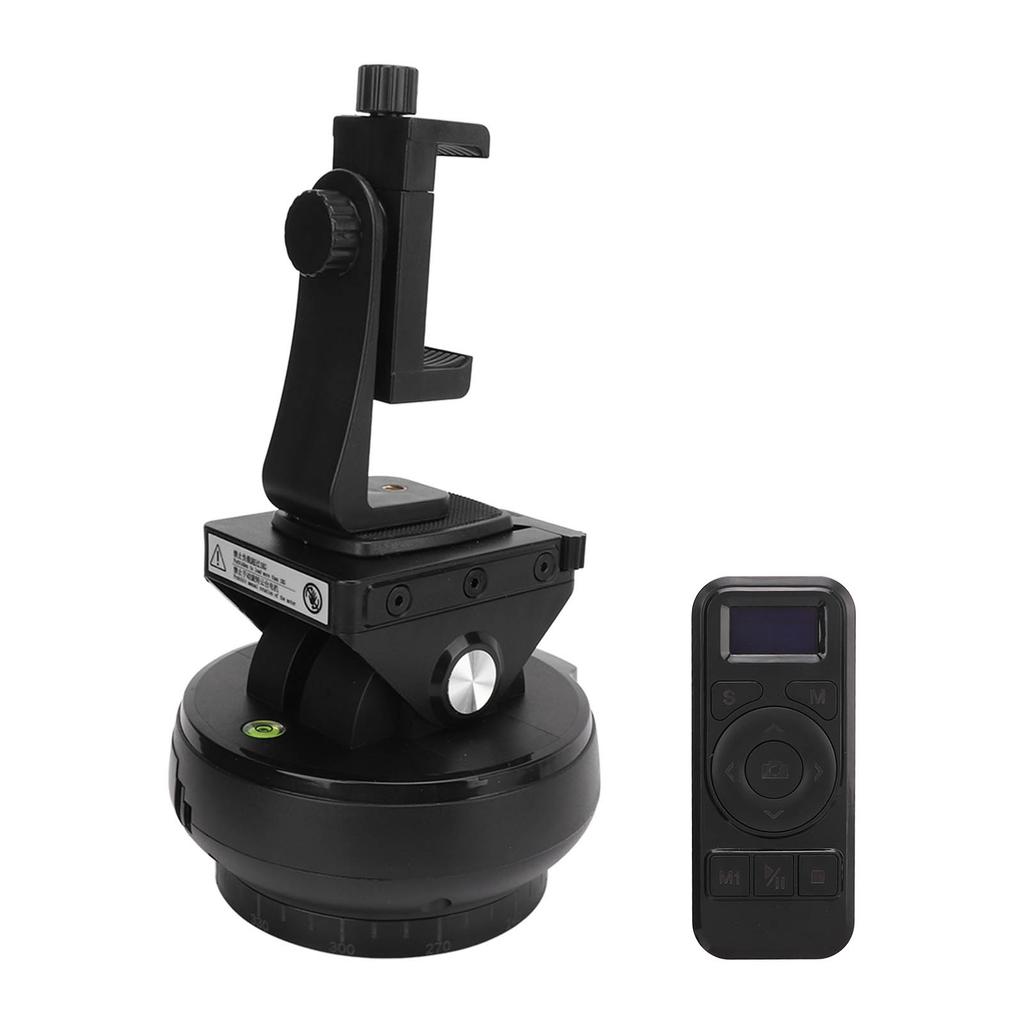 2.4G Motorized Panoramic Tripod Head Remote Control Pan Tilt Motorized Panoramic Head for Mobile Phone Camera