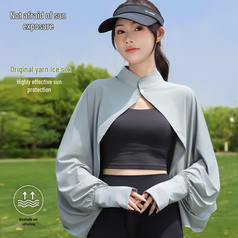 Summer Ice Silk UV Protection Sun Shawl