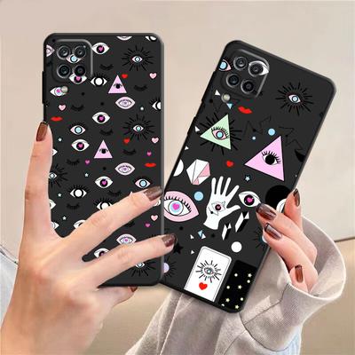 Husă Coque pentru Xiaomi Mi 12 A2 Lite Note 10 Pro 10 5G 9T 10T 11T 9 SE 12X 11 Lite 10S Ochi Norocos Albastru Ochi Rău Imprimeu TPU Moale