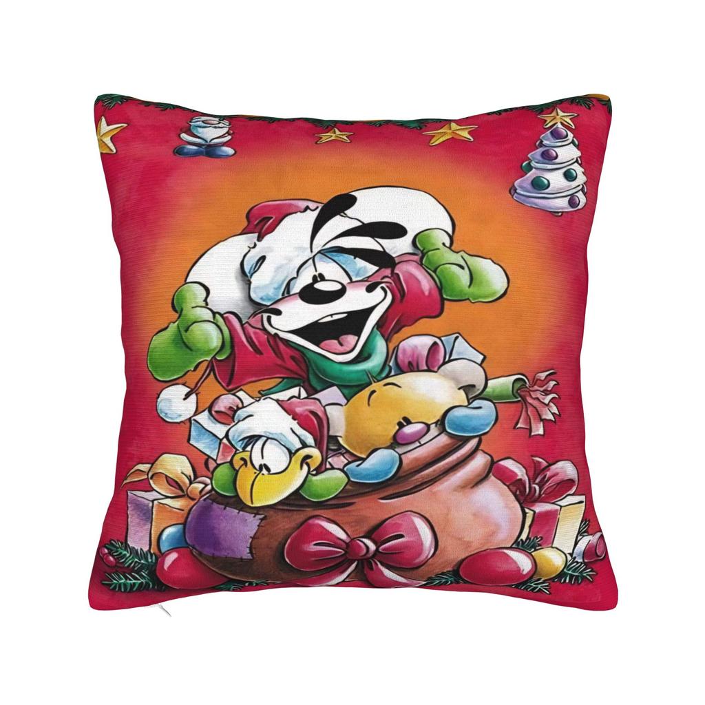 Cartoon D-Diddl Pillowcases  Vintage Pillow Case For Living Room Chair Soft Pillow Cover