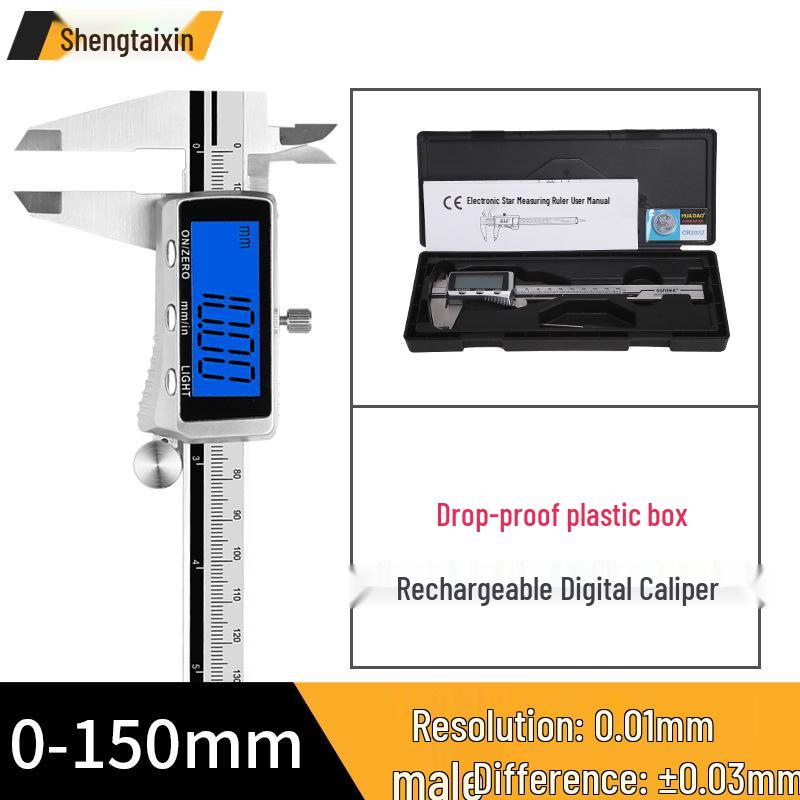 Shengtai Xin High-Precision Digital Vernier Caliper for Industrial Use