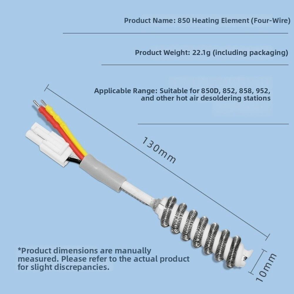

New 220~240V Heating Element Two Temperature Gears 4 Styles 860 Welding Heating Element Soldering Stationa For 850 Heating Tool