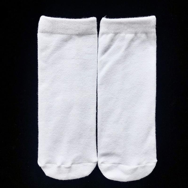 5 Pairs Blank White Sublimation Socks Blank Socks For Sublimation Dye Sublimation Sock Multi Sizes For Teen and Adult