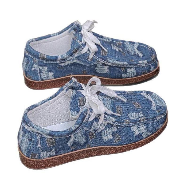 New Plus-size Women's Loafers for Spring and Autumn Outdoor Casual Lightweight Shoes