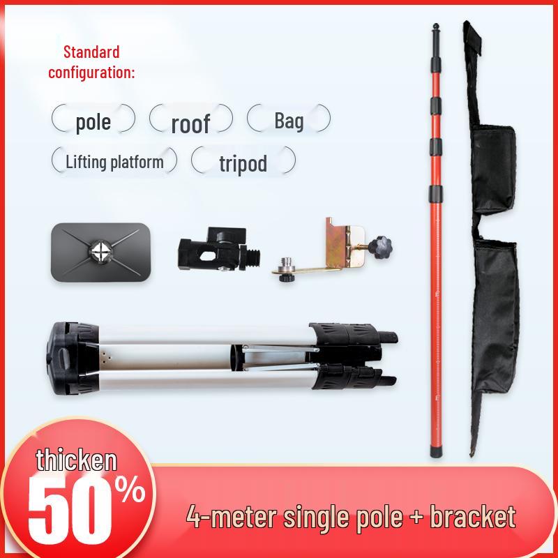 Adjustable Infrared Telescopic Tripod with Water Level Meter E18
