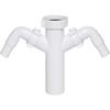 Sewer Connector 6/4""X40 With Double Inlet For Dishwasher