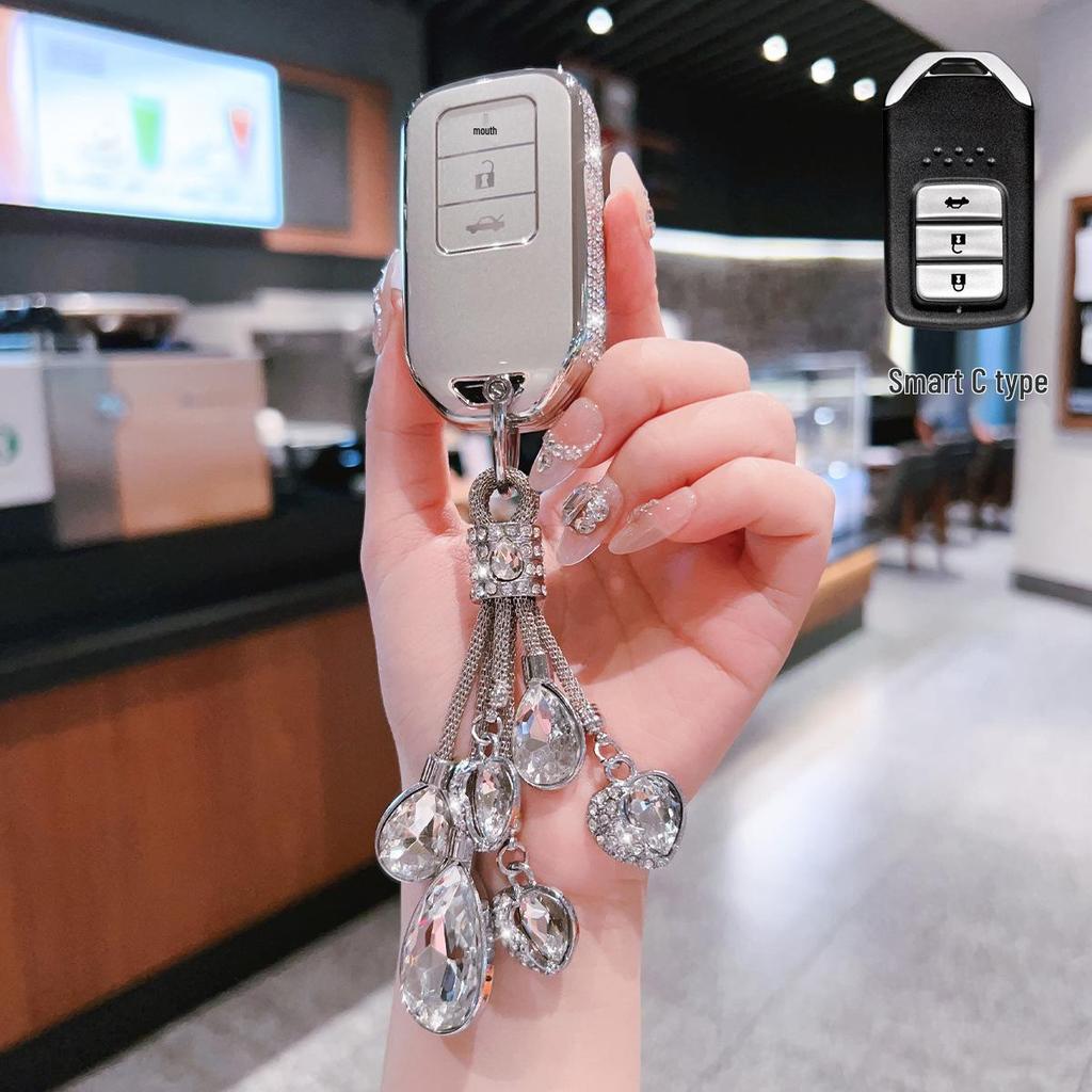 Universelle Schlüsselabdeckung für Honda CRV, Haoying, URV, Accord und Civic - Geeignet für Männer und Frauen