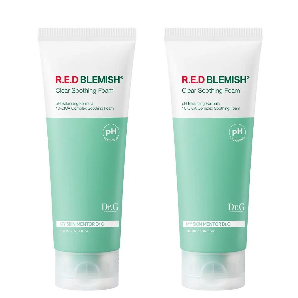 Dr.G Red Blemish Clear Soothing Cleansing Foam Double Set 150ml ×2