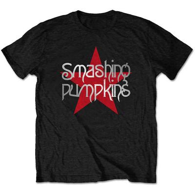 T-shirt Logo Étoile Smashing Pumpkins Haut de Gamme Luxe Est pour Hommes et Femmes Haut Y2k 2026 Vente Chaude Été