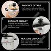 1pc Kitchen Timer Clock, Mechanical Kettle-Shaped Timer, 60 Minute Cooking Countdown Timer, Kitchen Utensils, Kitchen Supplies, Kitchen Accessories,