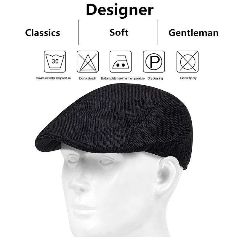 Autumn and Winter Men and Women Fashion Casual Beret Outdoor Golf Hat Street Sports Dad Hats Driving Cap Newsboy Caps