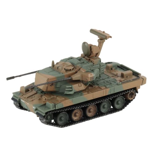 Pit Road 1/144 SGK Series JGSDF Type 87 Self-Propelled Anti-Aircraft Gun Plastic Model SGK07 Molded Color