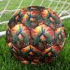 1pc Autumn Peacock Garden Theme Soccer Ball Football, Size 5, Lightweight PVC, Outdoor Training Soccer Ball,Sports Gift T61479