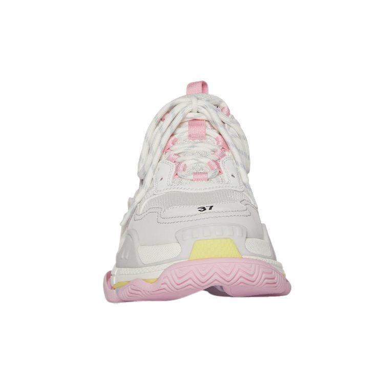 Balenciaga Triple S White Yellow Women's 524039W2FW47541