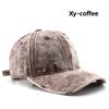 Vintage Style Cotton Baseball Cap With Sun Protection For Outdoor Activities