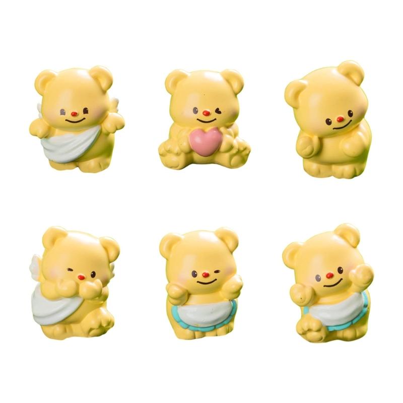 

Cute Butter Bear Decoration, Trendy Car Ornament, Desktop Bear Figure Bear Decoration, Car Dashboards Accessories 1