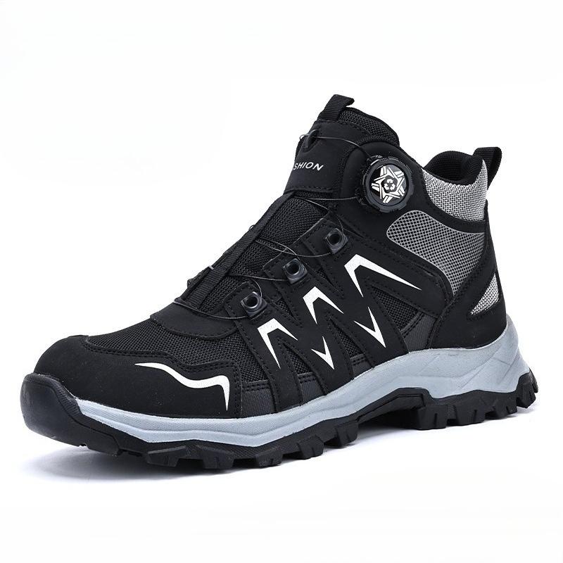 New Safety Boots Men Work Indestructible Shoes Sneakers Steel Toe Protective Boots Anti-smash Anti-puncture Work Tactical Boots