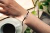 Silver String Bracelet with the Inscription BEST SISTER