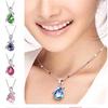 Angel Tear Style Decor Choker Necklaces Fashion Water Drop Pendant Necklace For Women