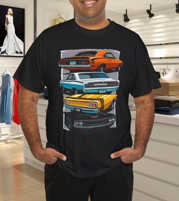 Mopar Plymouth Muscle Car T-Shirt Officially Licensed