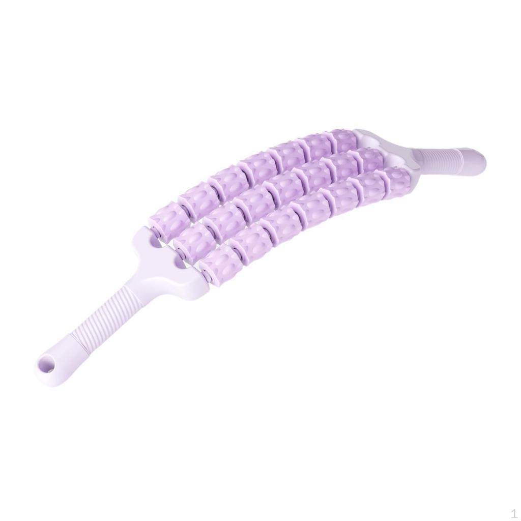 Massage Roller Sticks Ergonomic Grip Nonslip Handle Body Muscle Relaxation Massages for