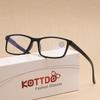 Vintage Square Reading Eyeglasses Female Male Plastic Eyeglasses Computer Hyperopia Presbyopia Compact Frames Reading Glasses+1.0+1.5+2.0