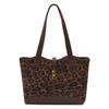 Autumn and Winter Popular Woolen Bag Women's 2025 New Fashion Leopard Print Handbag Versatile Large-capacity Bucket Bag