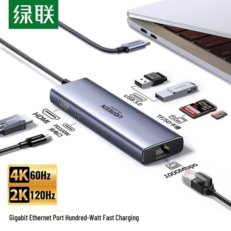 UGREEN Type-C 7-in-1 Hub