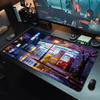 Big Mouse Pad Gamer HD Print Extended Desk Mat Anime PC Computer XXL Gaming Accessories Antifray Cute Pikachu Mousepad