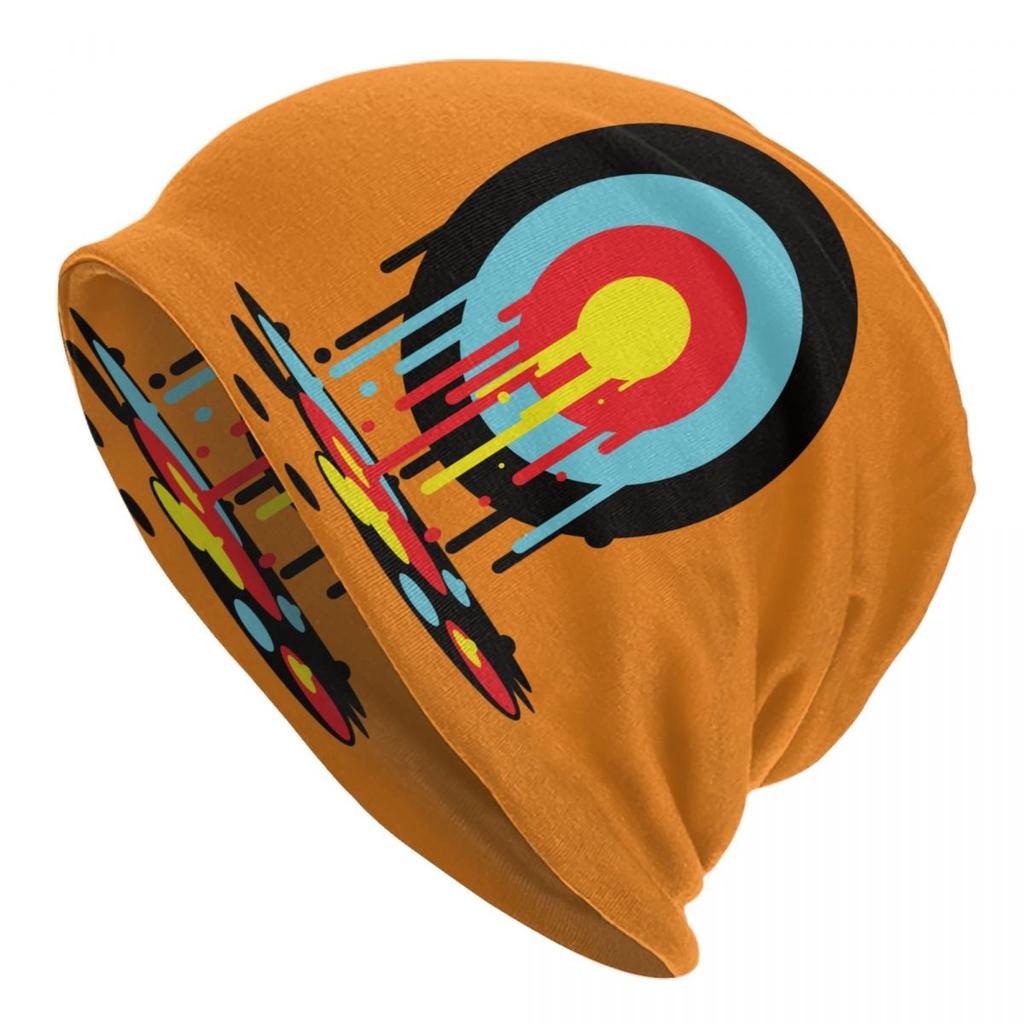 Custom Archery Sport Beanie Cap Unisex Winter Bonnet Homme Knitting Hats  Outdoor Archer Bow Hunting Lover Skullies Beanies Hats