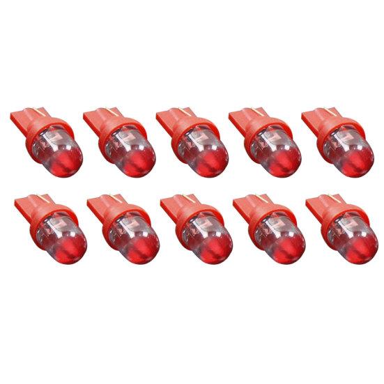 2/10Pcs LED Car Auto Wedge Light Side Dashboard Number Plate Lamp Bulb