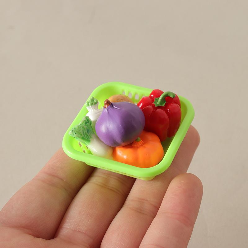 1 Set Doll Kitchen Cookware Baking Supplies Decor Toy 1/12 Dollhouse Mini Kitchenware Kit Model Micro Scene Construction Props