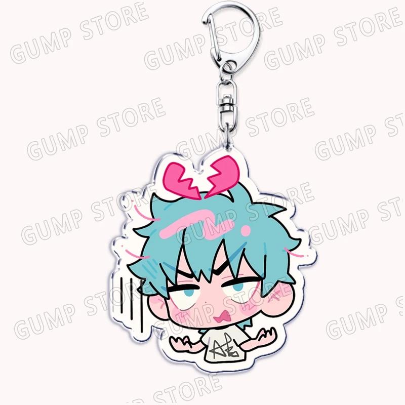 Beliebte Anime Alien Bühne Chibis Musik Schlüsselanhänger für Zubehör Tasche Luka Ivan Till Mizi Hyuna Sua Schlüsselanhänger Schmuck Fans Geschenke