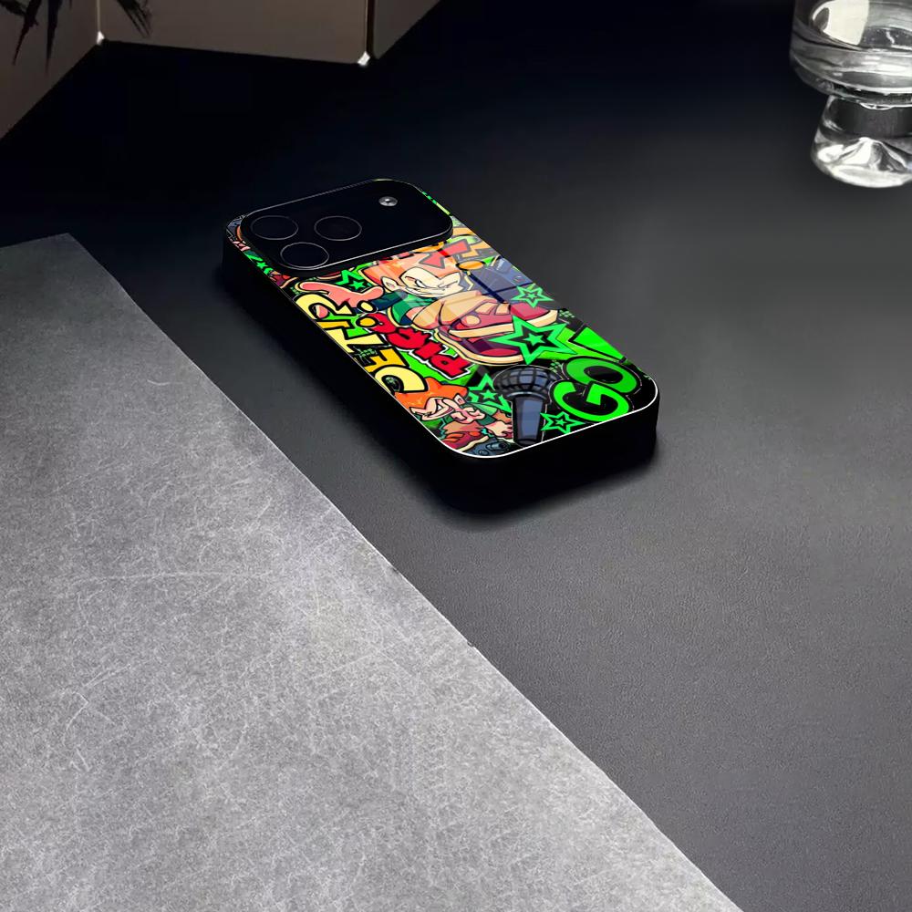 Friday Night Funkin Game Phone Case Tempered Glass For IPhone 17 15 16 14 12 13 11 Pro XS Max Plus Mini Cover