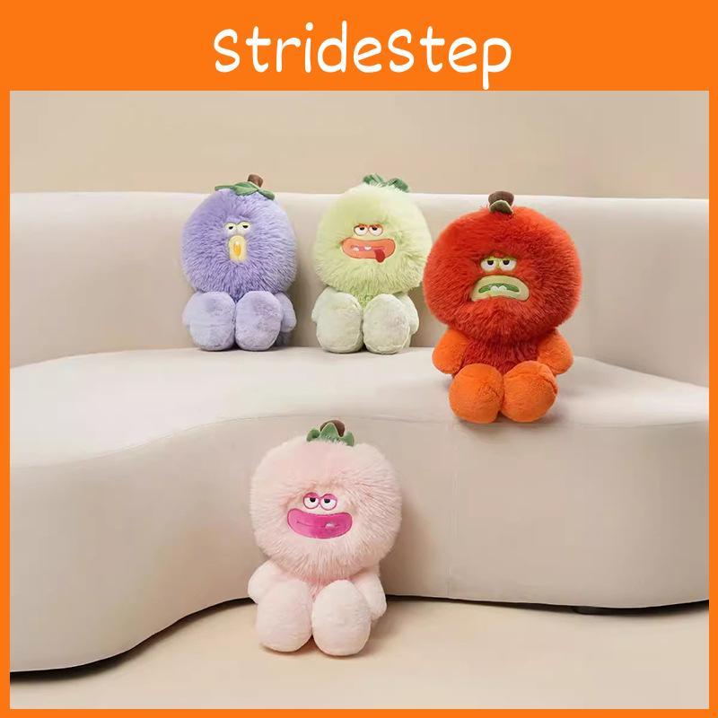 Soft Monster Plush Peach Fruit Toy With Pp Cotton For Bedroom Decor And Gifts