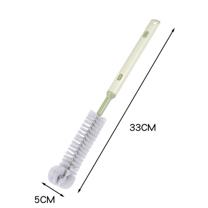 

Long-Handle Hard Bristle Cleaning Brush for Blenders and Cups