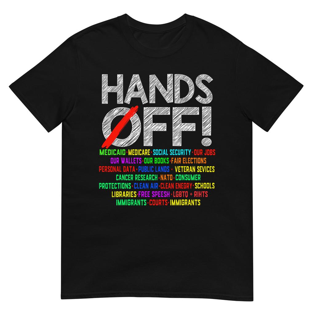 Hands Off Protest Social Security And Medicare Protest TShirt