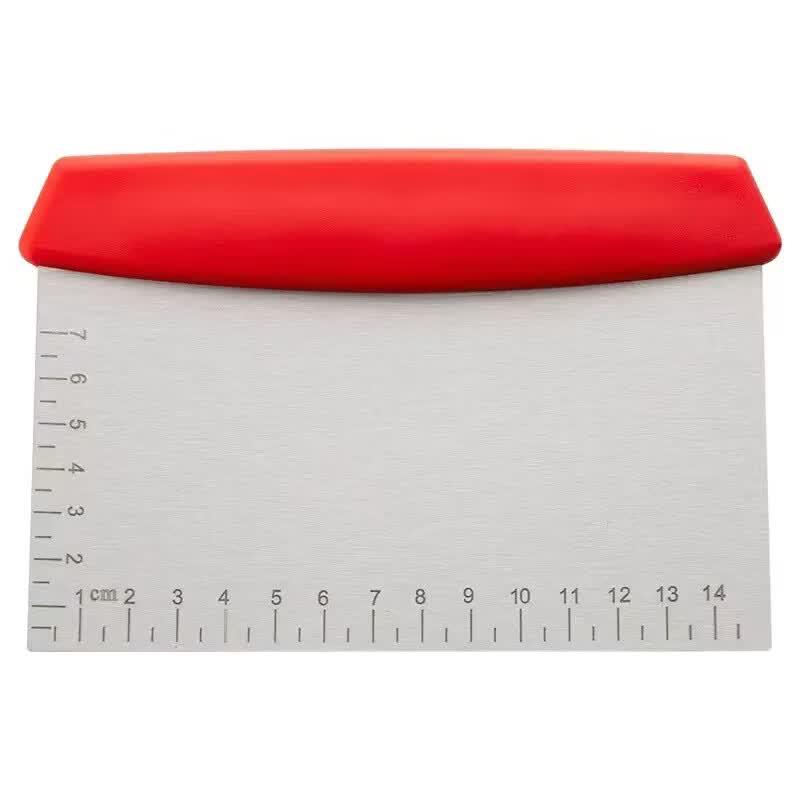 MDNG Stainless Steel Dough Cutter with Scale