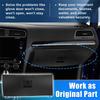 Car Console Glove Box Door Cover Plastic Glove Garbage Box Lid For Jetta A4 Mk4 Bora Wagon 1J1857121A Black Automobile Console