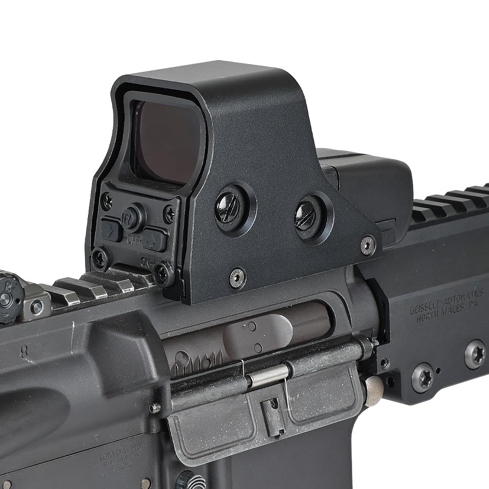 Ryohin Buhin IOTECH 551 Holographic Dot Sight Replica with Ruby Lens for 20mm Rails (Black)