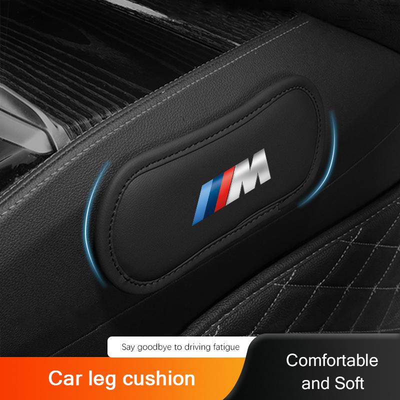 Car Interior Leg Knee Rest Pads Leather Cushion For BMW E46 E90 E60 F30 F10 E39 E36 F20 G20 G30 E92 E87 E91 X5 E70 F11 E30 F31 QX8