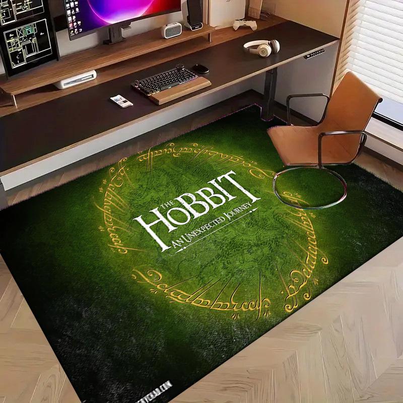 1pc Office Carpet Chair Mats The Hobbit Unexpected Journey Perfect for Decorating Office Chairs, Living Rooms, Or Bedrooms,Polyester Carpet