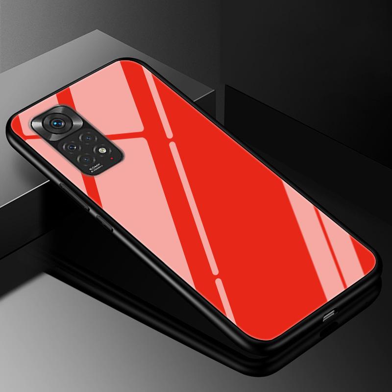 Gradient Tempered Glass Case For Xiaomi Redmi Note 11 Pro Plus 11pro+ 12 11E 10 8 9 Pro 11s 9t 8T 10s 9s Protective Glass Cover