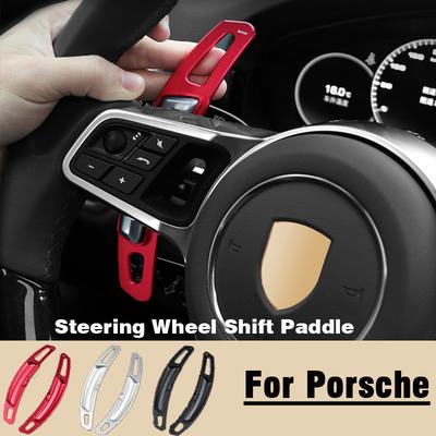 For Cayenne 2011-2025 Macan 2014-2025 Panamera 2017-2025 911 15-19 Aluminum Steering Wheel Gear Shift Paddle Extension