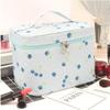 New Portable Cosmetic Bag Waterproof Small Fresh Female Cute Portable Multi-functional Travel Cosmetics Wash Storage Bag