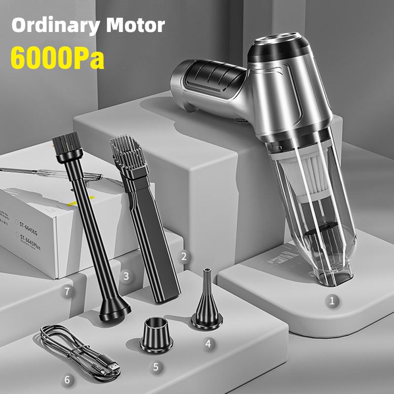 

Беспроводной многофункциональный пылесос, беспроводной ручной автомобильный пылесос для дома и автомобиля, 120 Вт, высокомощный пылесос
