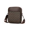 Fashion Trends Men Handbag Shoulder Bag High Quality PU Leather Men Crossbody Bags Modern Pattern Messenger Shoulder Bag For Men